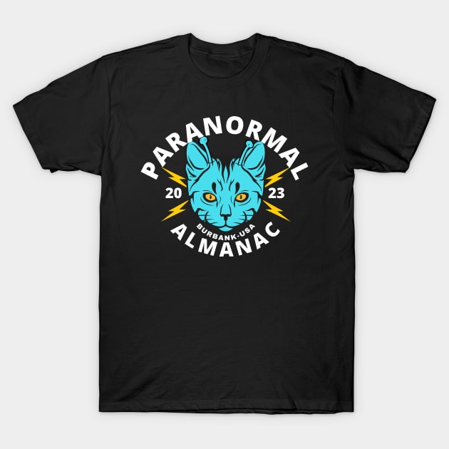 paranormal cat T-Shirt by Paranormal Almanac